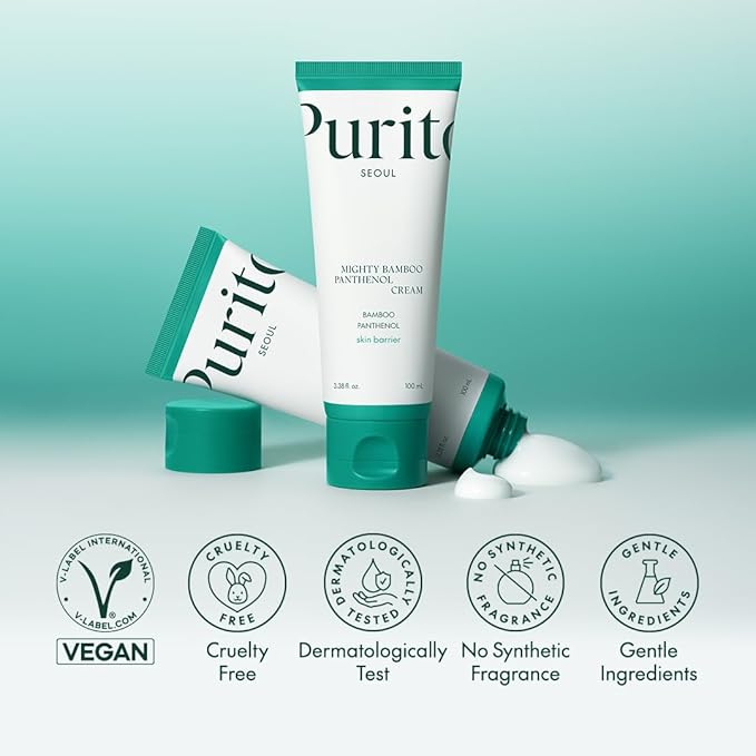 Purito - Mighty Bamboo Panthenol Cream (100ml)