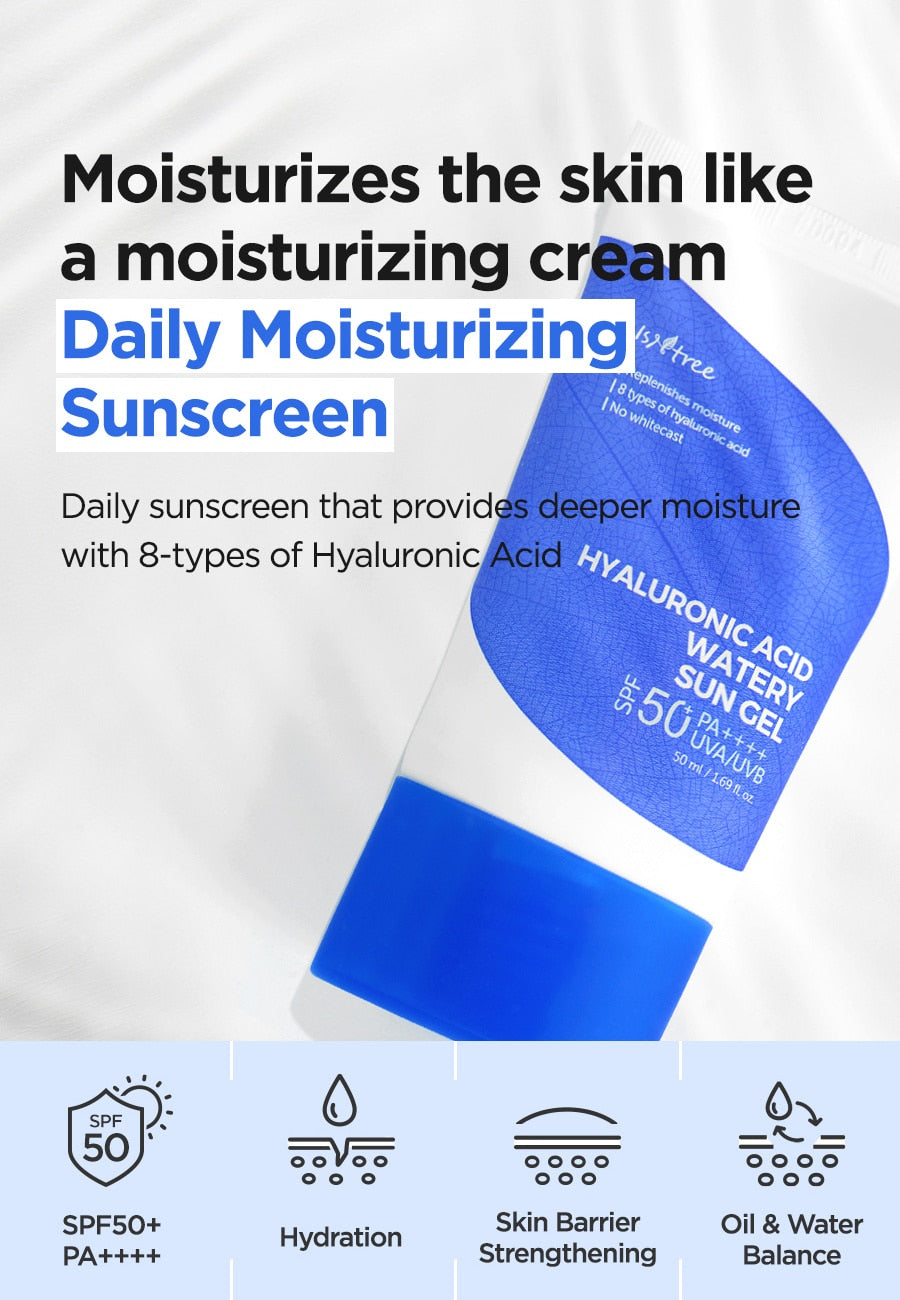 Isntree - Hyaluronic Acid Watery Sun Gel (50 ml)
