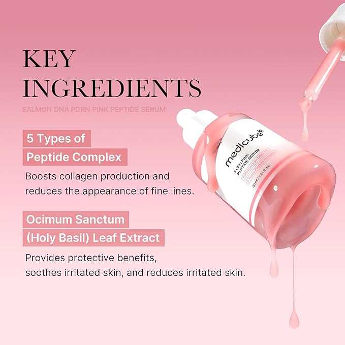 Medicube - PDRN Pink Peptide Serum (30ml)