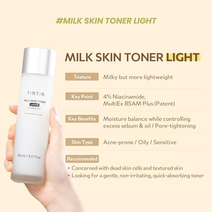 Tirtir - Milk Skin Toner Light (150 ml)