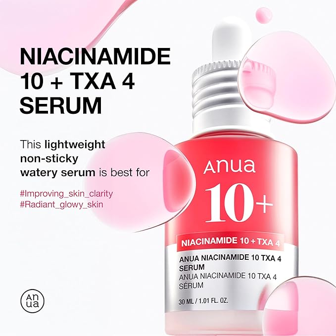 Anua - Niacinamide 10% + TXA 4% Serum (30ml)