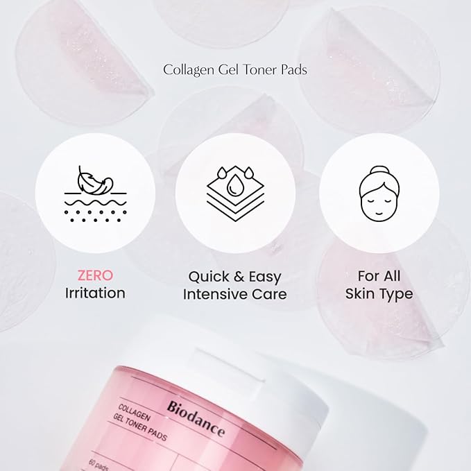 Biodance - Collagen Gel Toner Pads (60Pads)