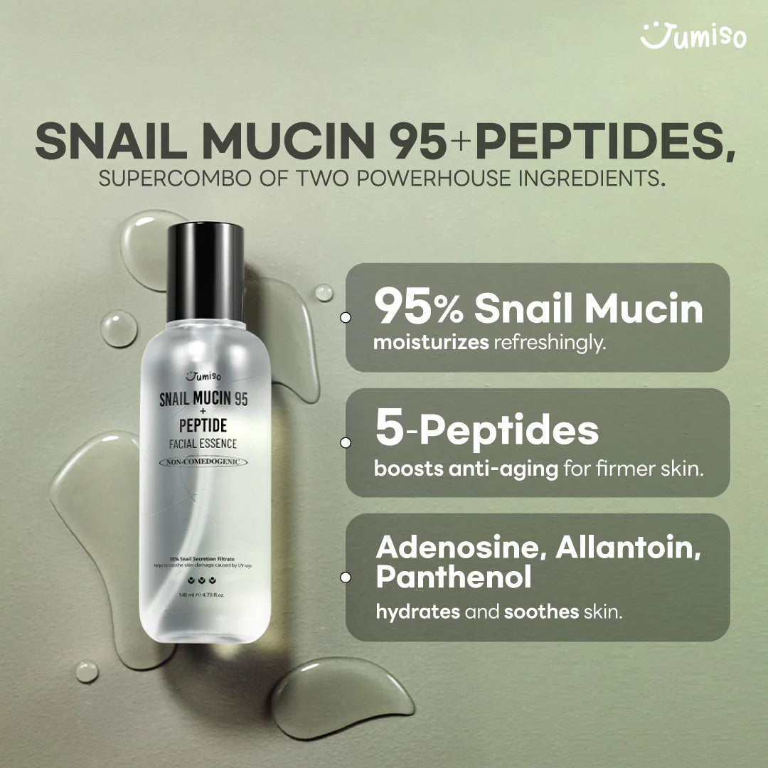 Jumiso - Snail Mucin 95 + Peptide Essence (140 ml)