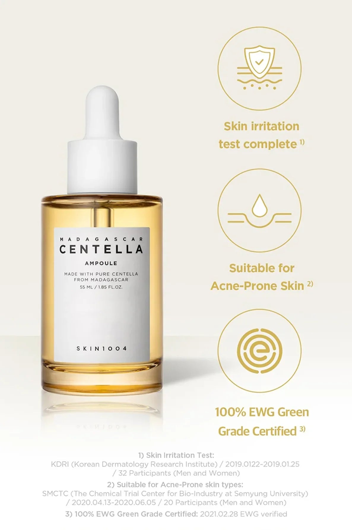 Skin1004 - Madagascar Centella Ampoule (55ml)