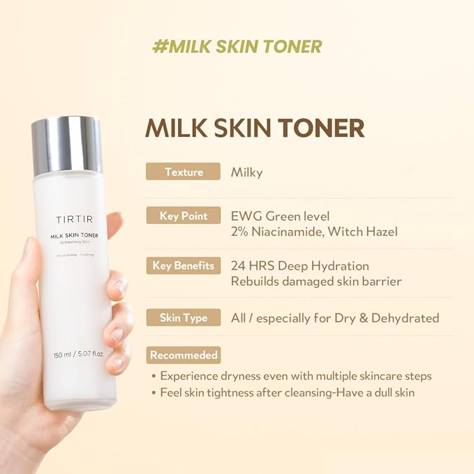 Tirtir - Milk Skin Toner (150 ml)